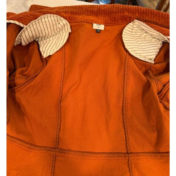 Cabi Rust Corduroy Jacket Style 4123 Wide Corduroy Double Breasted Blazer M - Picture 14 of 14